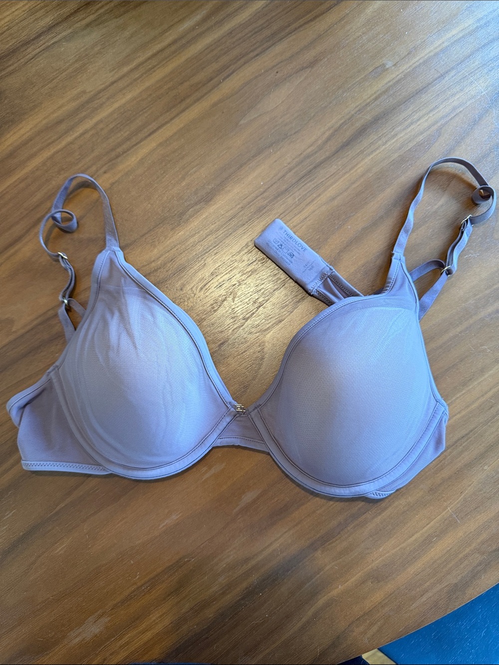ThirdLove Light Lavender Contour T-Shirt Bra